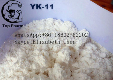 Muskel-Gebäude Prohormone YK-11/YK-11 pulverisieren weißes loses lyophilisiertes Pulver 99%purity CASs 1370003-76-1