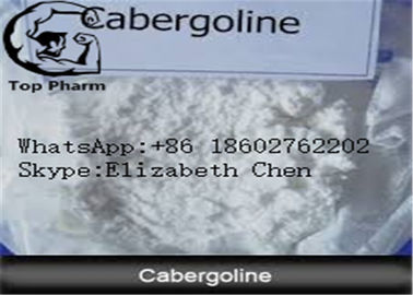 Muskel-Gebäude-Steroide Cabergoline CASs 81409-90-7 weißes Pulver pharmazeutischer Vermittler