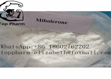 Des Muskel-Wachstums-Hormons CASs 3704-09-4 anaboler Steroide Mibolerone Mundweißes Pulver 99%purity
