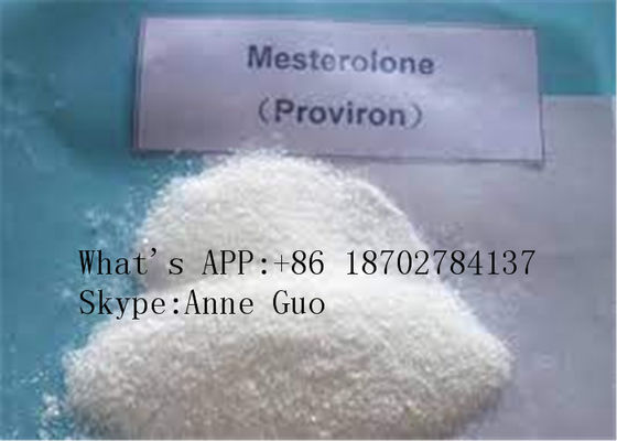 Bodybuildende weiße anabole Steroide 1424-00-6 CASs Proviron Mesterolone