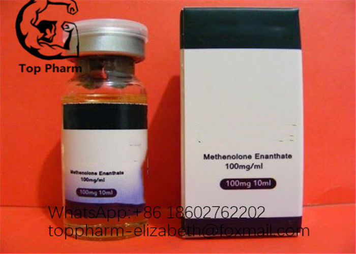 Gelbes Öl CAS Methenolone Enanthate Öl-10ml/Vial Muscle Building Steroids Injection 303-42-4 995 99%purity