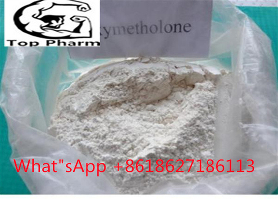 Oxymetholone (Anadrol) CAS NEIN: 434-07-1 weißes Pulver   Gewichtszunahme und Muskelwachstum