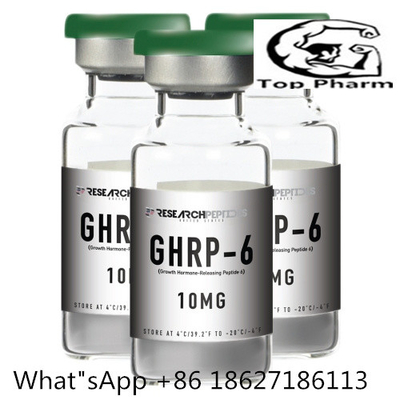 Lyophilisiertes Peptid menschlichen Wachstumshormons Pulver des hohen Reinheitsgrades GHRP-6 CAS 87616-84-0 für Bodybuilding