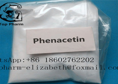 Analgetikum-weißes kristallines Pulver oder farblose Kristalle 99%purity Phenacetin 1-Acetamido-4-Ethoxybenzene CAS 200-533-0