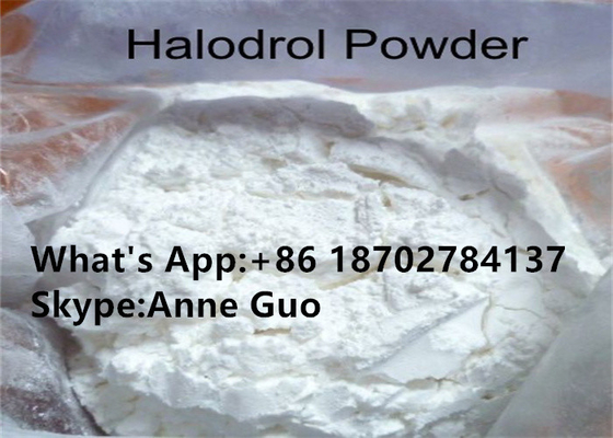 99% Reinheit Halodrol-Steroid-rohes Pulver CAS 2446-23-2 für bodybuildende Muskelmasse